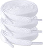 3 Pair Flat Shoe Laces for Sneakers, Shoelaces for Sneakers Athletic Running Shoes Boot Strings