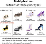 3 Pair Flat Shoe Laces for Sneakers, Shoelaces for Sneakers Athletic Running Shoes Boot Strings