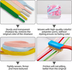 3 Pair Flat Shoe Laces for Sneakers, Shoelaces for Sneakers Athletic Running Shoes Boot Strings