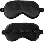 Black Eye Mask for Sleeping,Soft and Comfortable Fabric, Eye Shade Cover for Night,Travel Nap