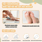 3PCS Precision Callus Remover & Bunion Scrubber for Toe Gaps, 2 Style Toe Callus Remover & Foot File Exfoliator with Compact Design for Pedicures and Sensitive Areas