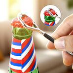 6 PCS Bottle Opener,Stainless Steel Paint Can Openers Metal Paint Can Openers for Oil Barrels,Paint Barrels,Beer