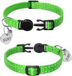 CooBigo Webbing Plastic Slider Tri-Glide Adjust Buckles for Cat Dog Collar Backpack Straps