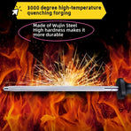 13" Professional Knife Sharpening Steel Rod - High Carbon Magnetic Honing Rod for Kitchen Chef Knives, Ergonomic Non-Slip Grip with Durable Serrations & Hanging Hole - Multi-Purpose for Home (13IN)