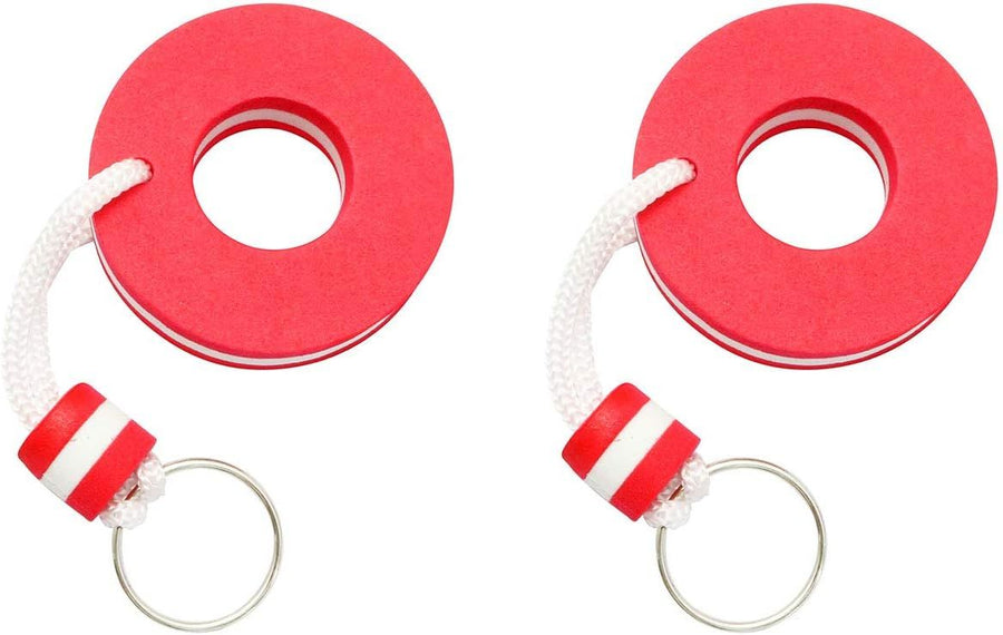 2PCS Floating Keyring, Water Buoyant Keychain, Safety Key Chain for Swimming Pool, Gym, Mall, Sauna