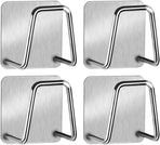 Sponge Holders for Kitchen Sink Adhesive Sponge Holder Sink Caddy 304 Stainless Steel Rust Proof Waterproof, Quick Drying