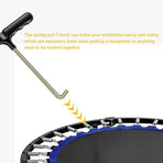 Trampoline Spring Pull Tool Kit Trampoline T-Hook Puller Spring Pull T-Shape Hook Trampoline Accessories