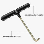 Trampoline Spring Pull Tool Kit Trampoline T-Hook Puller Spring Pull T-Shape Hook Trampoline Accessories