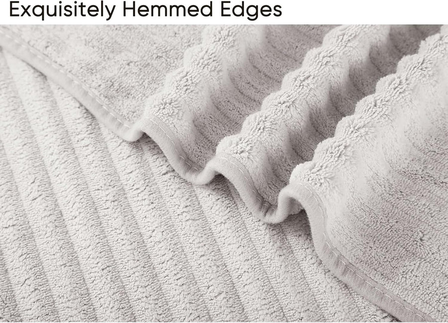 Luxury 3-Piece Quick-Dry Small Bath Towel Set – Ultra Soft Microfiber Hand Towels for Bathroom, Bar, Pool,, image 5