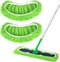 Reusable Microfiber Pads for Swiffer XL Mop - 2 Pack XL Dry Sweeping Cloths & Wet Pads Refills - X-Large Heavy Duty Mopping Cloths for Floor Mopping and Sweeping (Mop is Not Included)