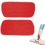 Mop Replacement Pads Compatible with OXO Good Grips Spray Mop - Reusable Microfiber Pad Refill for Floor Cleaning, 4 Pack (Mop is Not Included)