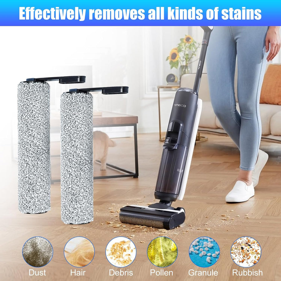 【NOT Universal】【S5/S5 Pro Only】 Replacement Brush Rollers for Tineco Floor ONE S5/S5 PRO Cordless Wet Dry Vacuum Cleaner 【NOT for S5combo & Nor Other Models】