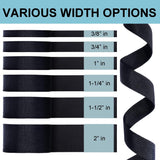 CooBigo Nylon Webbing 3/8 Inch 3/4 Inch 1 Inch 1-1/4 Inch 1.5Inch 2Inch Nylon Webbing Straps 3/8