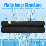 Aquarium Activated Carbon Filter Media Pad for Fish Tank Pond Canister Filter (30cm x 40cm)