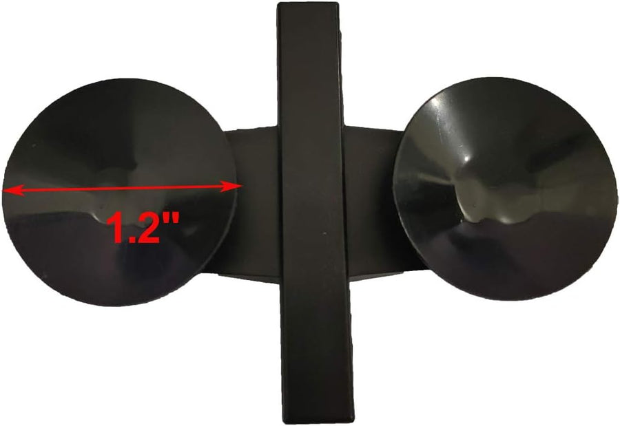 12 Pack Aquarium Divider, Suction Cup Divider Black, Plastic Sheet Isolation Holder for Fish Tank