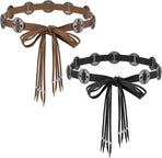 Western Style Belts Women's Tassel Rope Braid Waist Belt Woven Belt for Dress Vest Jeans