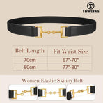 Belts for Women Adjtable Skinny Elastic Belt for Dresses