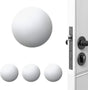 Door Stoppers Wall Protector Buffer Guard Doorknob Door Handle Bumper Self Adhesive Silencer Soft Rubber Crash Pad for Home Office