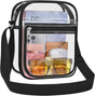 Clear Bag for Stadium Events Clear Messenger Bag for Men and Women