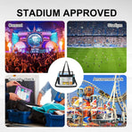Clear Bag for Stadium Events,Transparent Bag for Work Sports Games Concerts Travel Gym