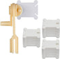 Embroidery Floss Bobbins 150pcs Embroidery Thread Holder with Winder Thread Bobbins for Floss Cross Stitch Crafting Sewing