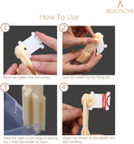 Embroidery Floss Bobbins 150pcs Embroidery Thread Holder with Winder Thread Bobbins for Floss Cross Stitch Crafting Sewing