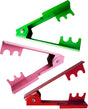 Rose Thorn Stripping Tool Stripper Metal Stripper Thorn Remover for Floral DIY and Gardening (3pcs, Red Green and Pink)