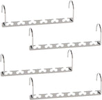 Space Saving Hangers Metal Hanger Magic Cascading Hanger Closet Clothes Organizer(4 Pack)