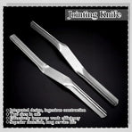 1pcs Tuck Pointing Tools Stainless Steel Masonry Jointer Double Ended Concrete Brick and Block Straightener Tool Wall for Cement Pointing Trowel Tuck Tools (1/2" x5/8")