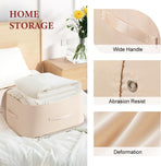 2026 New 3-Layer Ultra Space Saving Self Compression Organizer, Multifunctional Comforter Storage Bag for Comforters, Clothes, Blankets, Home Organization Must Haves (Gery, Large)