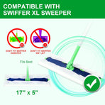 XL Dry Sweeping Cloths for Swiffer Sweeper XL Mop - 30 Count Disposable X-Large Pet Dry Mop Refill - Multi-Surface Dry Cloth Refills for Floor Cleaning (Mop is not Included)
