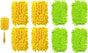 4+4 Reusable Duster Refill Compatible with Swiffer Hand Duster - 360 Heavy Duty Dusters Refills - Microfiber Ceiling Fan Duster for Swiffer Dusters Extended Handle(Handle is Not Included)