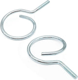 Xadnitu 100 Pieces 2" Diameter Threaded Bridle Rings, Heavy Duty Cable Support, Metal Ring Hangers for Low Voltage Wire Management