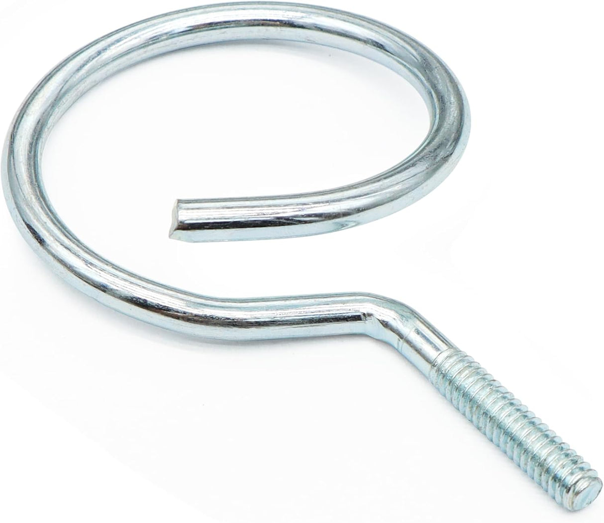 Xadnitu 100 Pieces 2" Diameter Threaded Bridle Rings, Heavy Duty Cable Support, Metal Ring Hangers for Low Voltage Wire Management