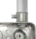 Xadnitu 25 Pieces 1/2" EMT Connectors, Set Screw Type Zinc Die-Cast Conduit Fitting for Electrical Box and Metal Enclosure Connection