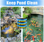 Replacement Sponge Filter Media Pad Compatible with VIVOHOME/VIVOGROW 2380 GPH/2630 GPH or SUNSUN CPF-250/180 Pressure Pond Filter Foam Koi Fish