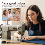 Adjtable Magnetic Seam Guide | Multi-Purpose Sewing & Quilting Guide with Round Edge & Adjtable Clip | Magnet Guide Tool for Straight & Curved Stitching (1PC)