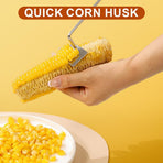 Easy Clean Corn Cob Peeler, 2025 Upgraded Stainless Steel Corn Stripper for Corn on the Cob, Fast and Safe, Suitable for Home Kitchens, Restaurant Chefs, Outdoor Dining Enthusiasts (1 pcs)