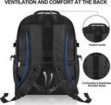 Heavy Duty X-Large Mesh Backpacks for Adults,Semi-Transparent college Backpacks with Rain cover for School, Beach, and Travel (X-Large)