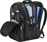 Heavy Duty X-Large Mesh Backpacks for Adults,Semi-Transparent college Backpacks with Rain cover for School, Beach, and Travel (X-Large)