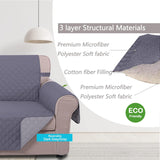 Reversible Sofa Cover Bundles with lovseat Cover