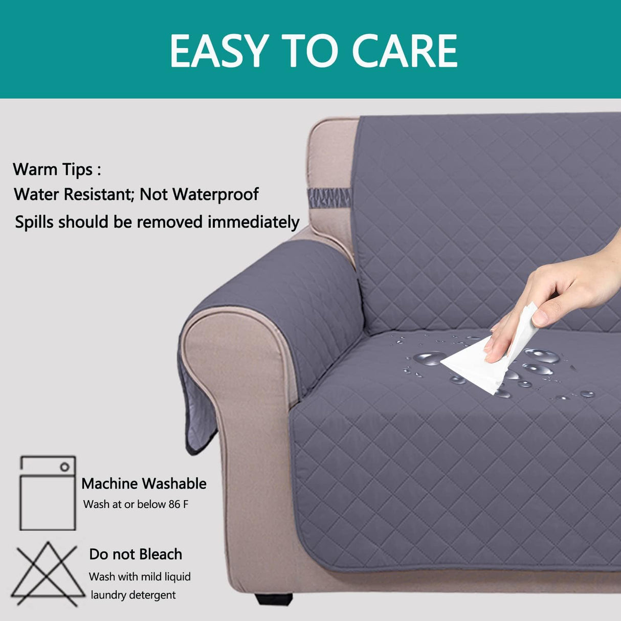 Reversible Sofa Cover Bundles Oversized Sofa