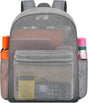 Duty Mesh Backpacks for Adults,See Through Backpack for Swimming Work Outdoor, Diving Backpack Carry Portable Oxygen Concentrators (Grey)