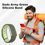 Multi-Pack Wrist Bands Compatible with Whoop 5.0, Peak, One & Life MG – Hydroknit Nylon, Sport Silicone, Premium Nylon – Replacement Straps with Hook, Clasp, Quick Link Slider - Top-Down View