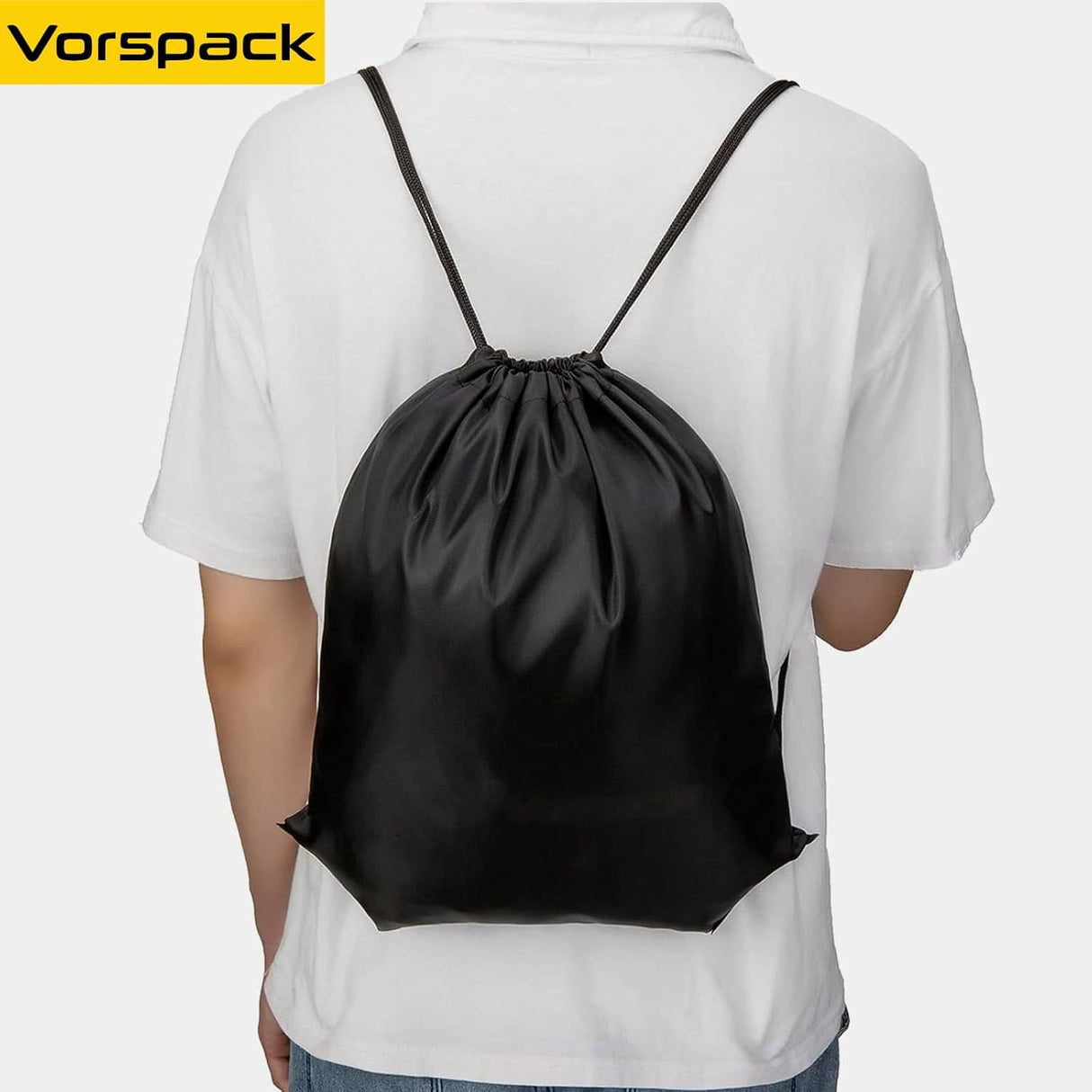 100 Pcs Drawstring Bags Bulk - Lightweight Drawstring Backpack, Cinch Bag for Party Sport Gym Trip Gift - 20 Colors