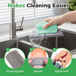 Magic Window Track Cleaner, 2026 Upgraded Handheld Window Track Cleaning Brush Tools Set, Grooves Cleaning Brush Tools Set, Tile Grout Lines, Shutter Slats, Car AC Vents and Narrow Gaps (9)