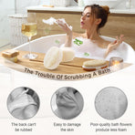 2025 Natural Loofah Sponge - Exfoliating Body Scrubber for Shower, Eco-Friendly Loofah for Men & Women (1pcs)