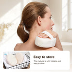 2025 Natural Loofah Sponge - Exfoliating Body Scrubber for Shower, Eco-Friendly Loofah for Men & Women (1pcs)