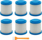 6 Packs VPF20 Replacement Filters for Black and Decker Smartech Pet 2-in-1 Stick Vacuum
