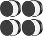 for LEVOIT LV-H132 Replacement Filters, Compatible with  LV-H132 3-in-1 Nylon Pre-Filter, High-Efficiency Activated Carbon True Filters, Part LV-H132-RF, 4 Pack